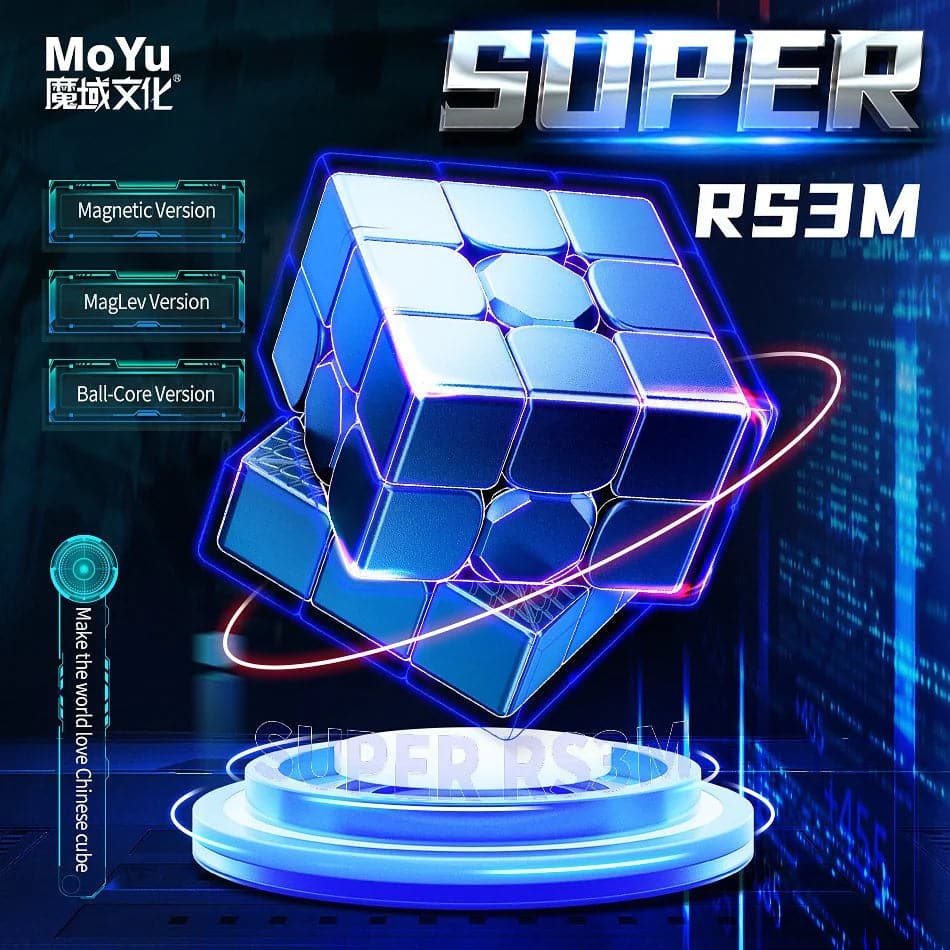 MoYu Super RS3 2022 (Magnétique, Maglev, Ball-Core)