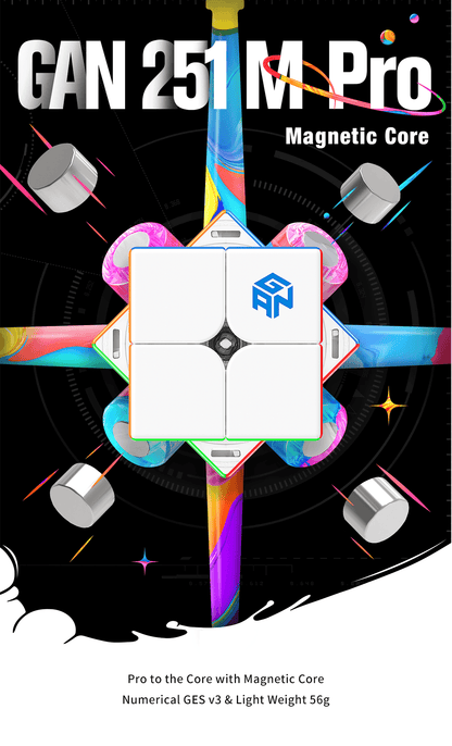 GAN 251 Pro (Magnétique, Ball-Core)