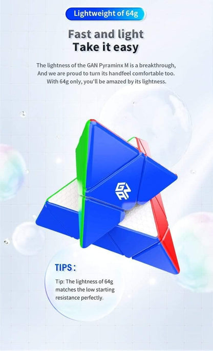 GAN Pyraminx Enhanced (Magnetic, UV)