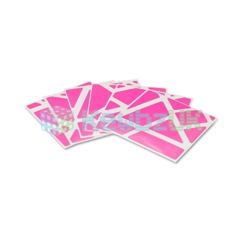 Jeu d'autocollants Ghost Cube