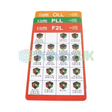 Carte CFOP ZCube (x3)