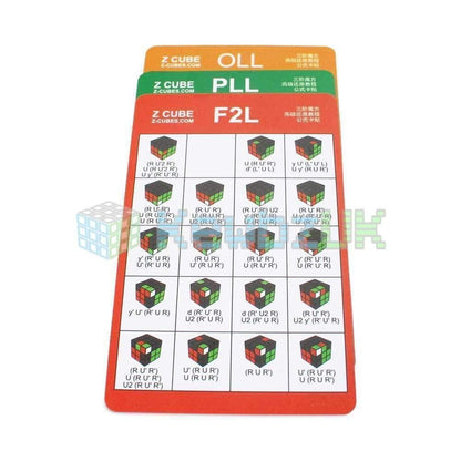 ZCube CFOP Card (x3)